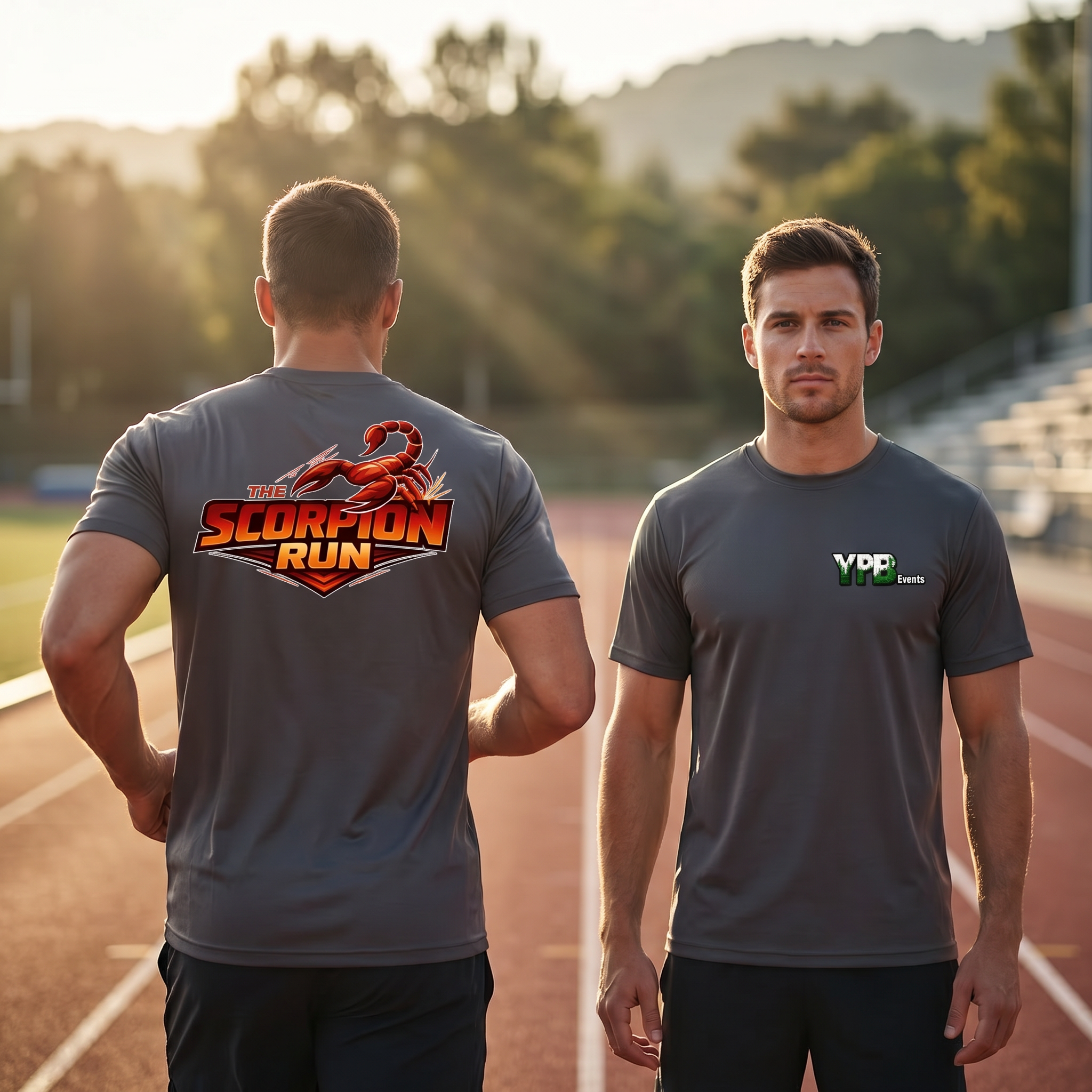 Scorpion Run - Mens Sports T-Shirt