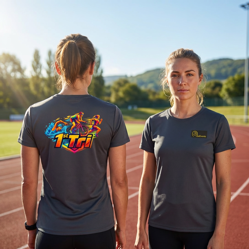 1st Tri - Womens Sports T-Shirt
