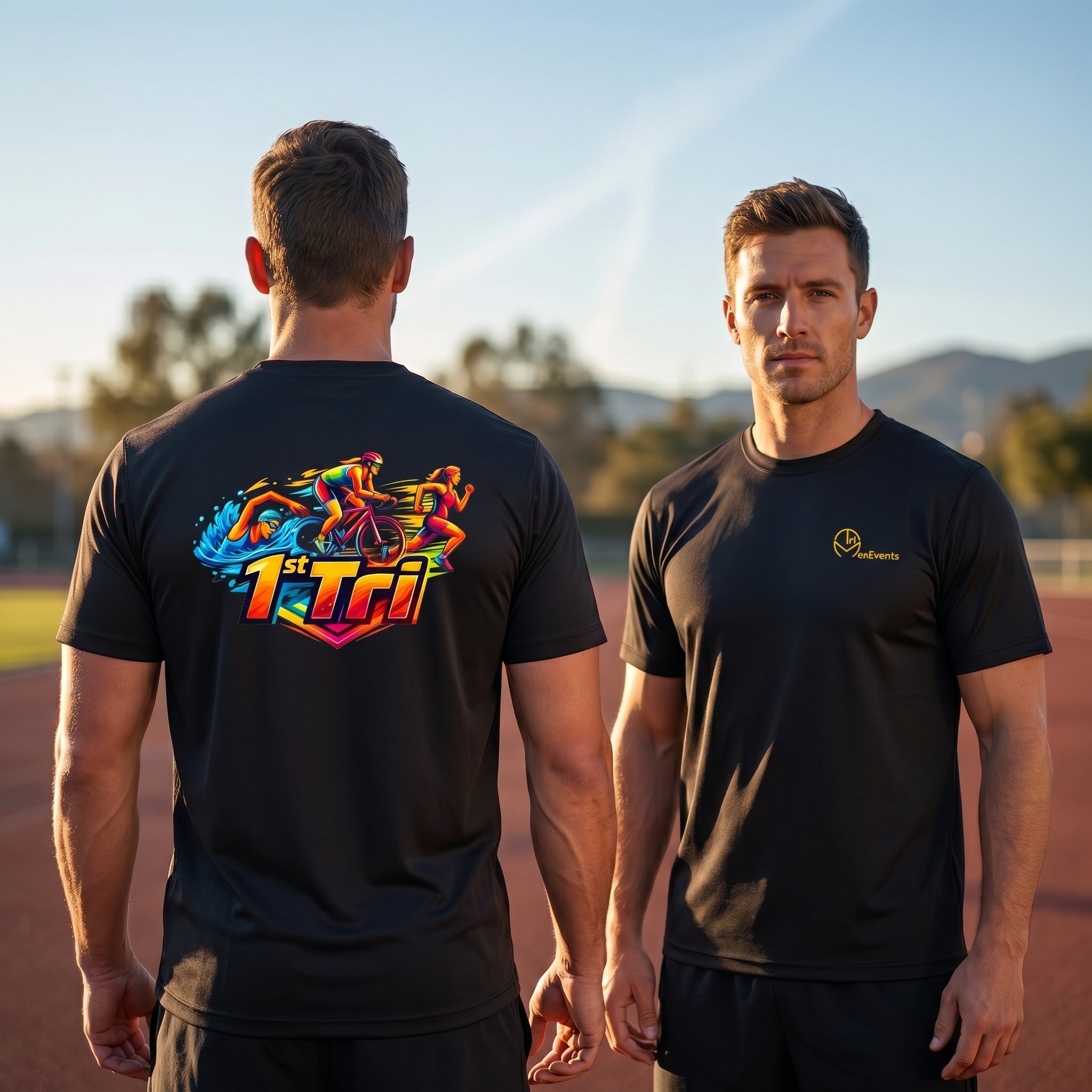 1st Tri - Mens Sports T-Shirt