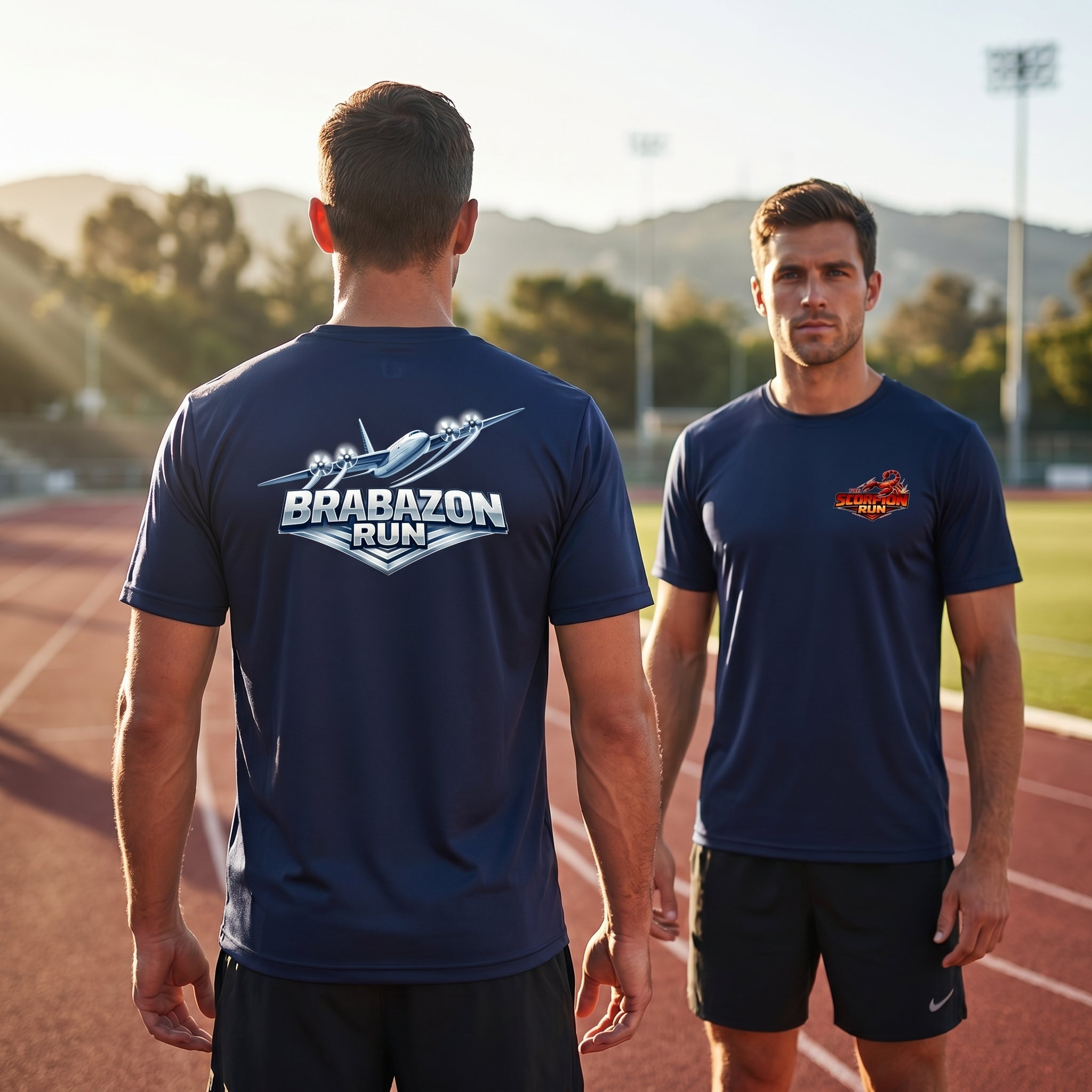 Scorpion Run - Mens Sports T-Shirt