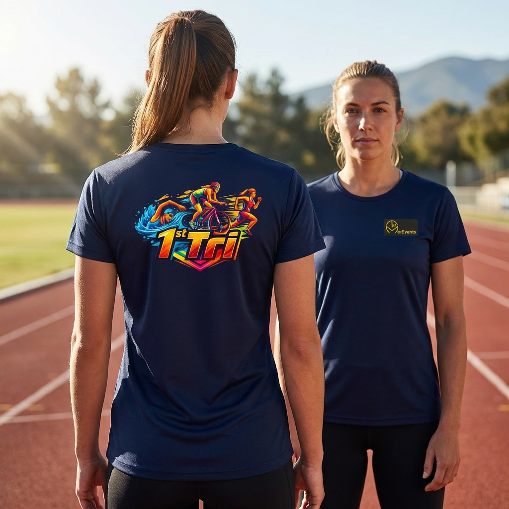 1st Tri - Womens Sports T-Shirt