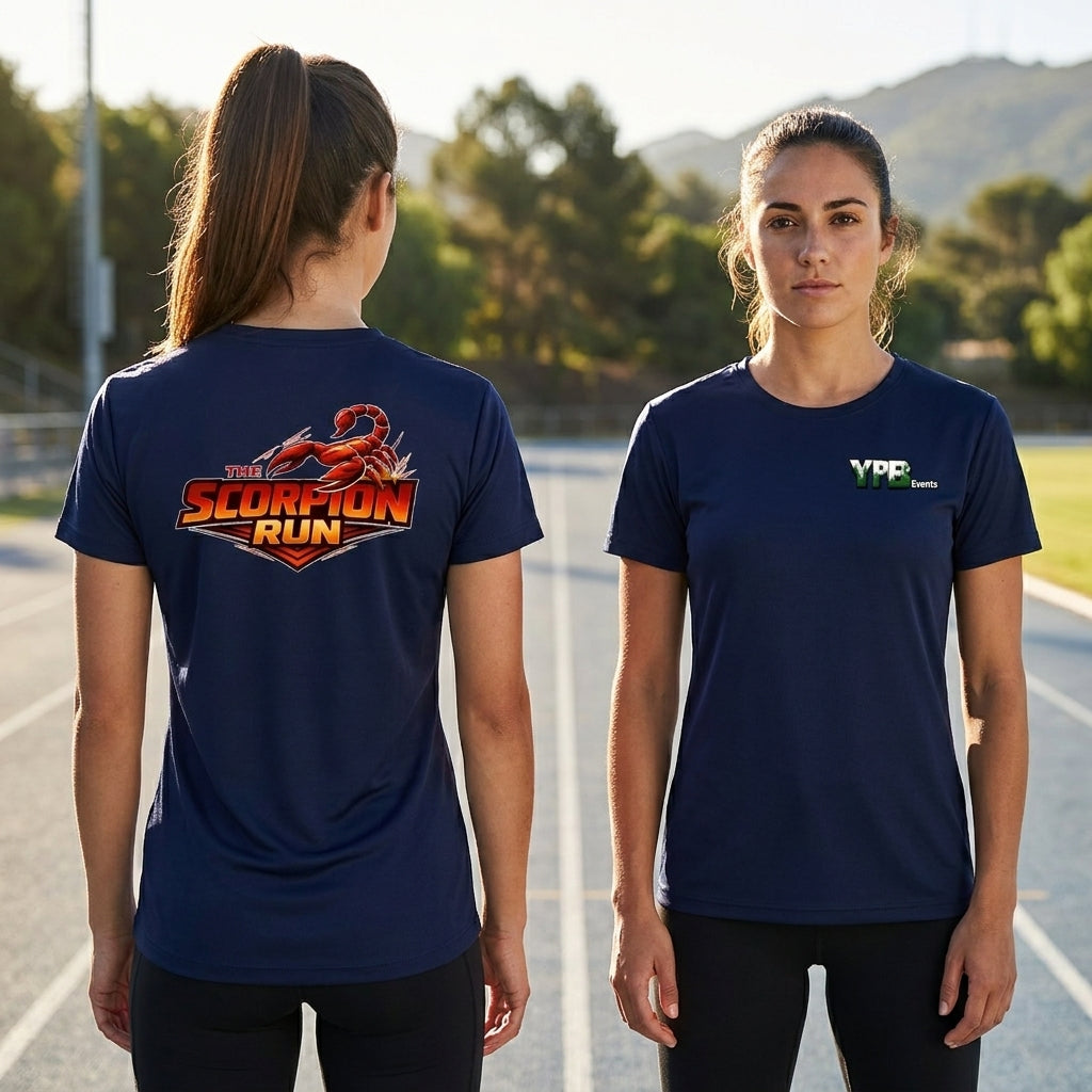 Scorpion Run - Womens Sports T-Shirt