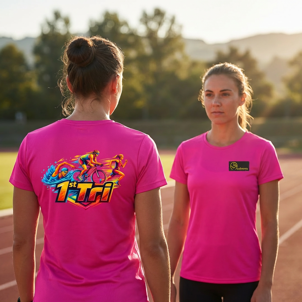 1st Tri - Womens Sports T-Shirt