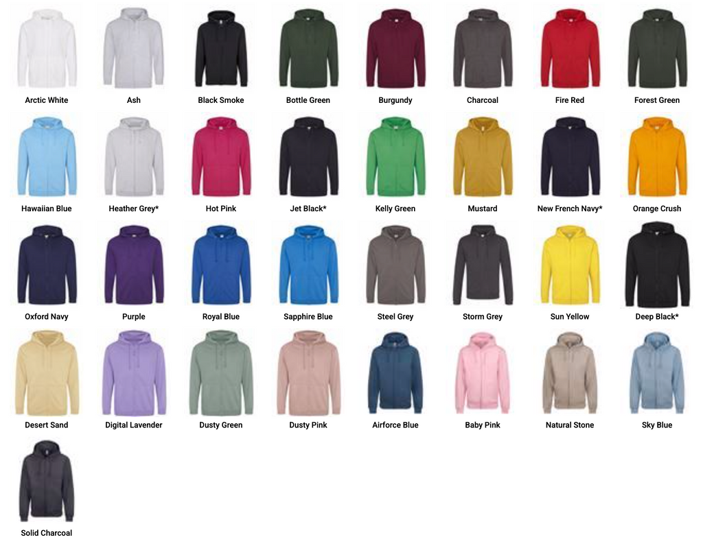 WSF - Zipped Hoodie Unisex