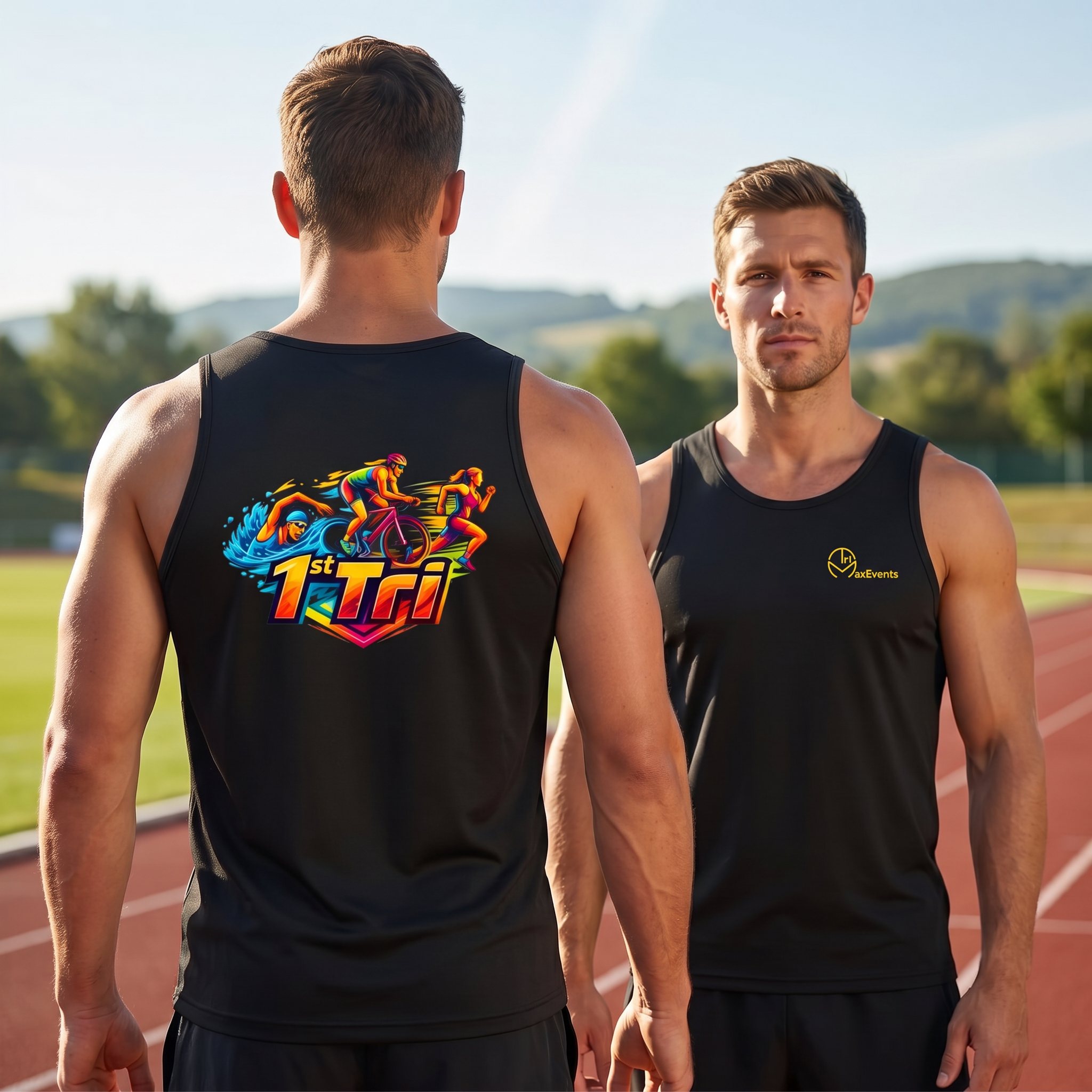1st Tri - Mens Sports Vest