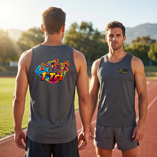 1st Tri - Mens Sports Vest