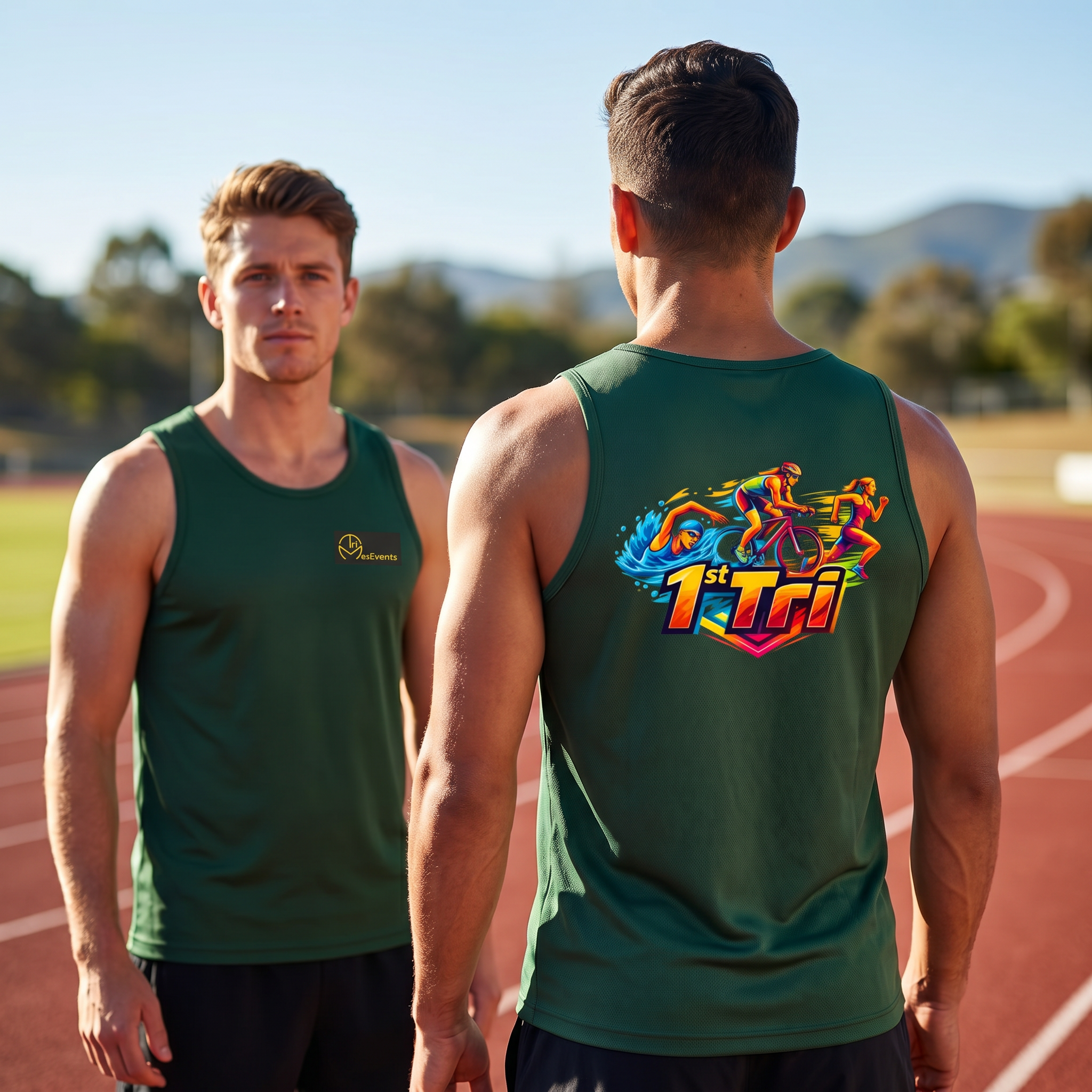 1st Tri - Mens Sports Vest